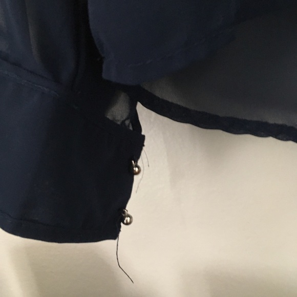 Milano blue women’s top - Picture 2 of 3